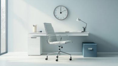 Small White Desks That Balance Style and Function