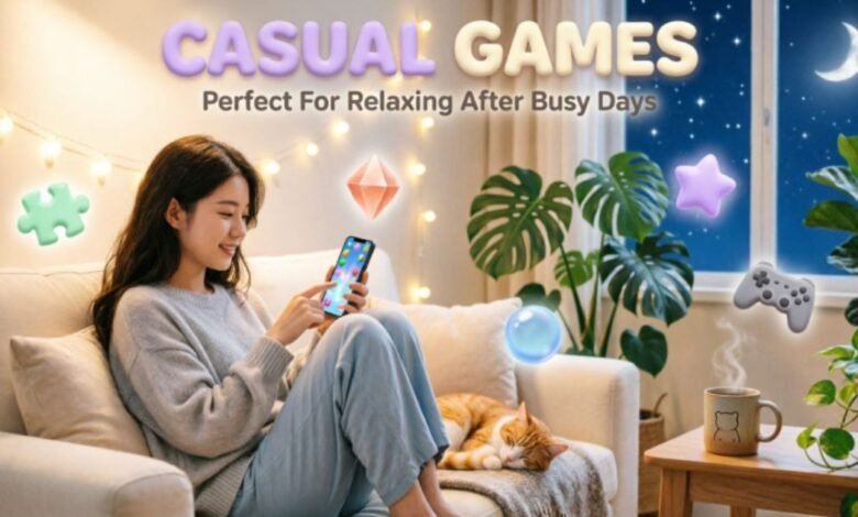 Casual Games Perfect For Relaxing After Busy Days